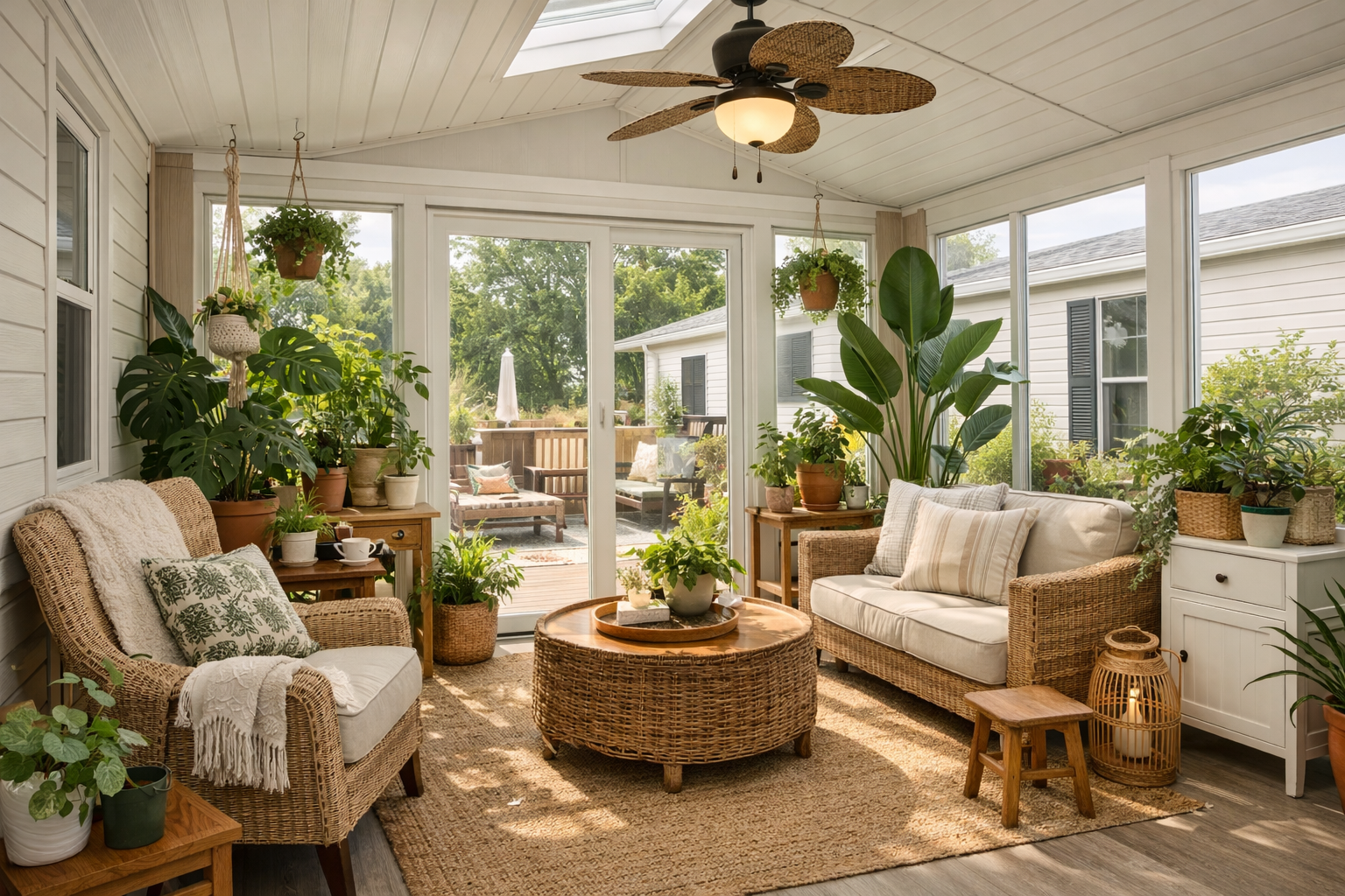 Sunroom addition concept