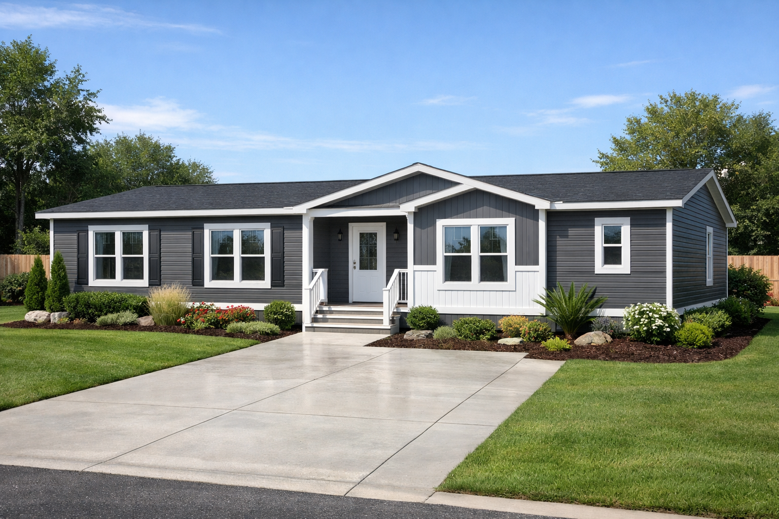 Manufactured home exterior
