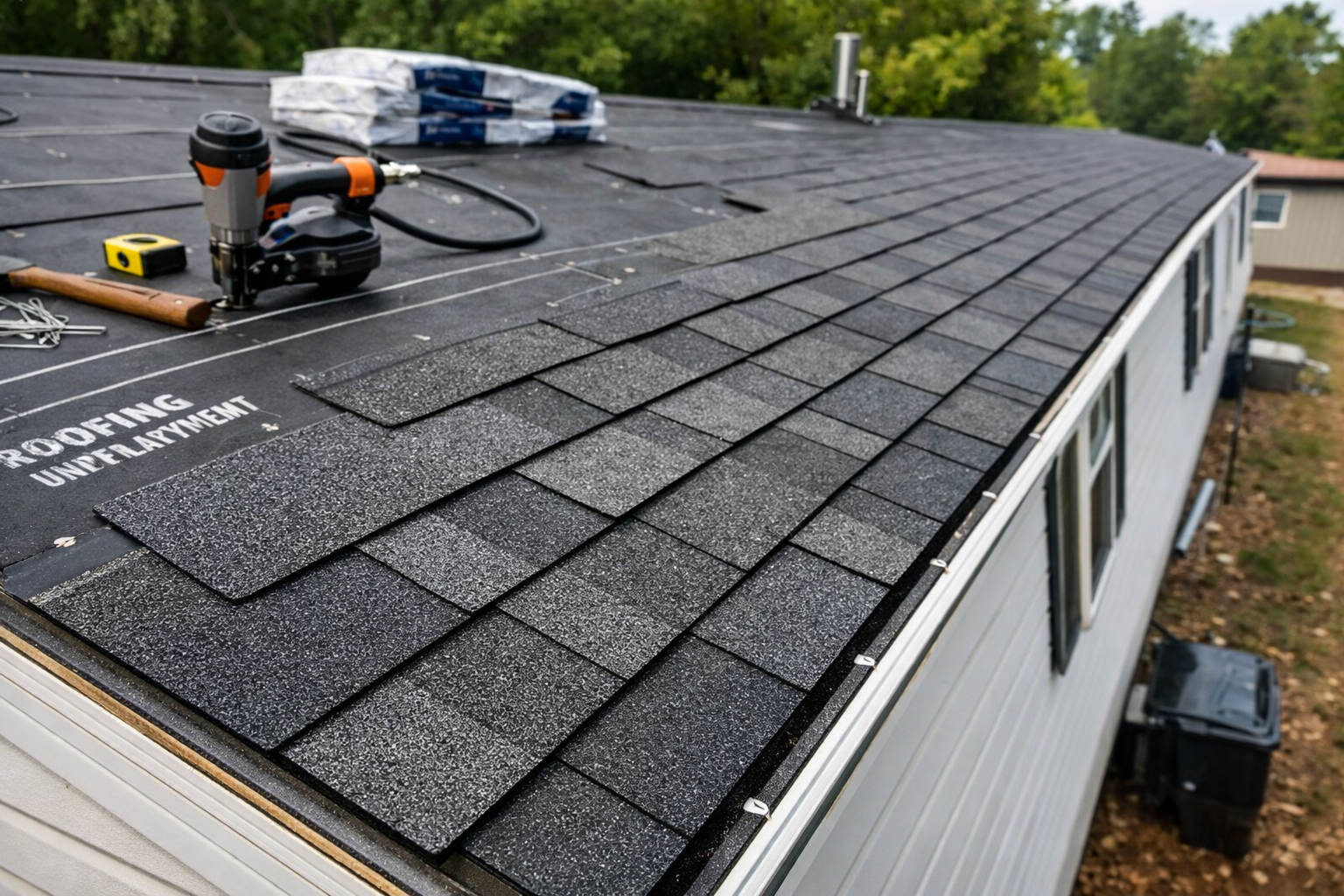 Roofing materials and service support